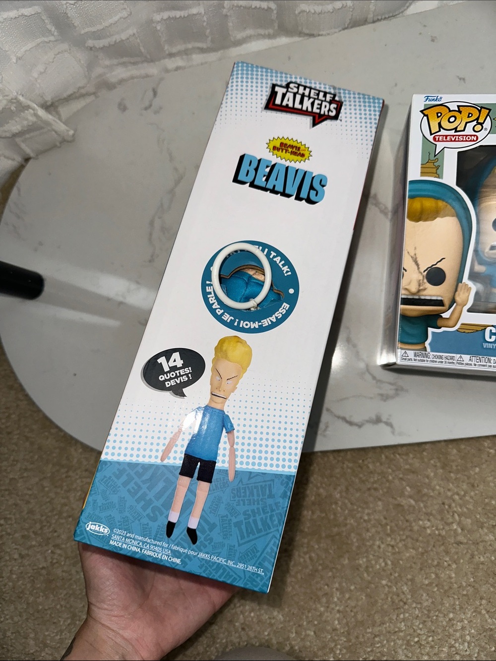 Funko Beavis & Cornholio Duo - Blue Outfit, Yellow Hair - Picture 3 of 5